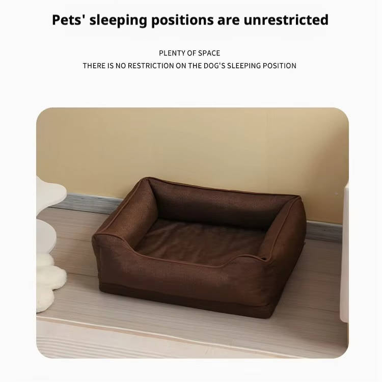 Orthopedic Car Dog Bed – No More Sliding, No More Stress in the Back Seat