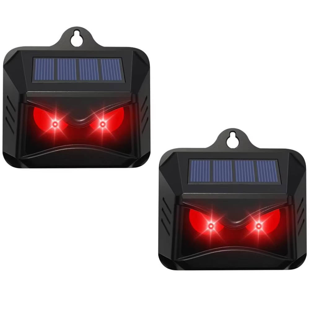 2-Pack Solar Ultrasonic Animal Repellent – Keep Pests Out, Chemical-Free