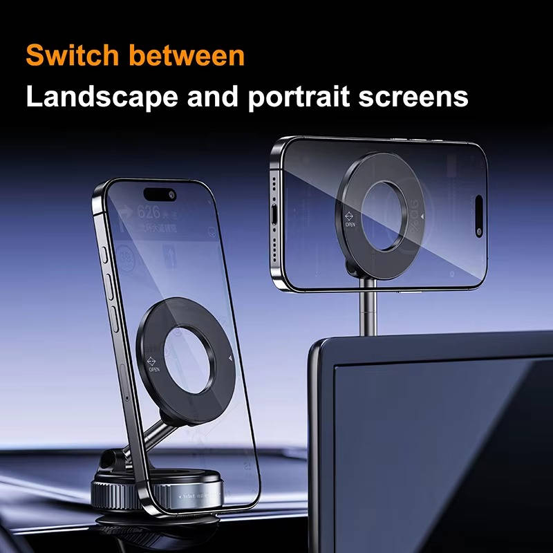 360° Magnetic Phone Holder – Secure, Hands-Free Driving