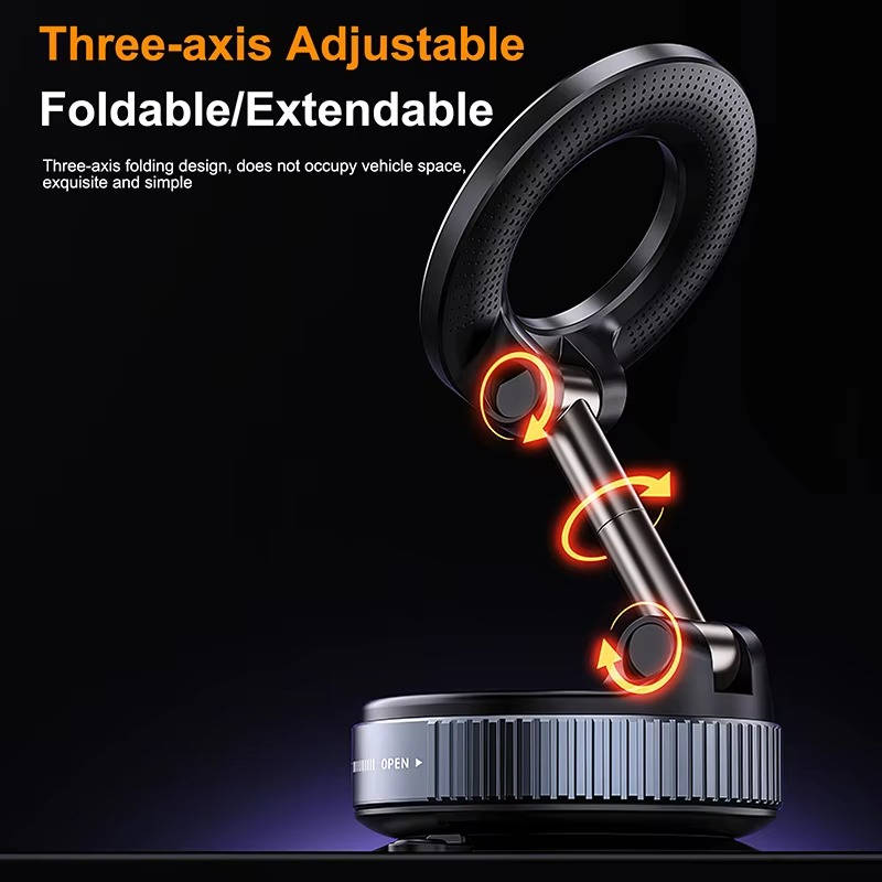 360° Magnetic Phone Holder – Secure, Hands-Free Driving
