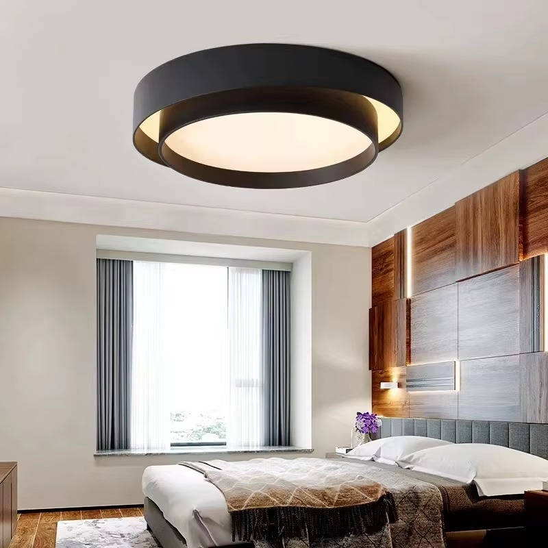 LED Modern Ceiling Lamp – Bright, Flicker-Free Light