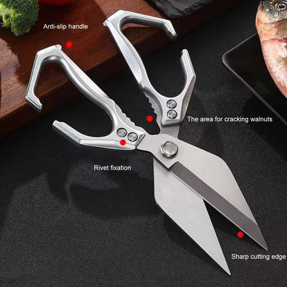 Heavy-Duty Kitchen Shears – Cut Everything, Clean Everything