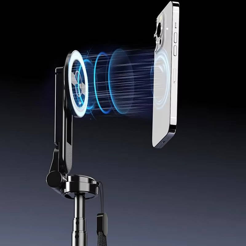 4-in-1 Magnetic Selfie Stick – Steady Shots, Zero Fumbling