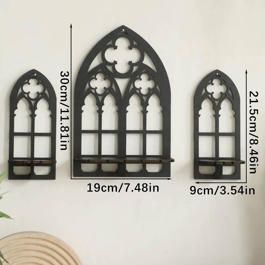 Gothic Wall Décor Set of 3 – Make Your Space Look Like You