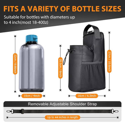 Magnetic Gym Bag – Your Bottle Off the Floor, Your Gear Within Reach