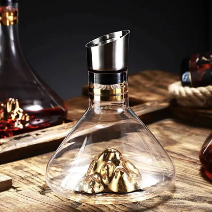 Crystal Glass Wine Decanter – Smoother Sips, Instantly