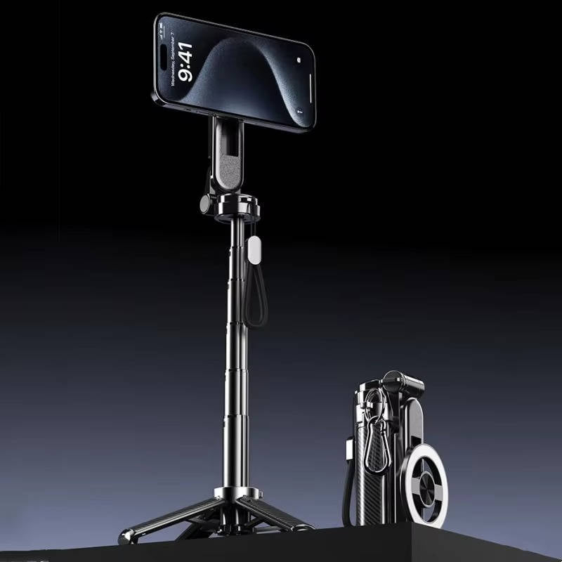 4-in-1 Magnetic Selfie Stick – Steady Shots, Zero Fumbling