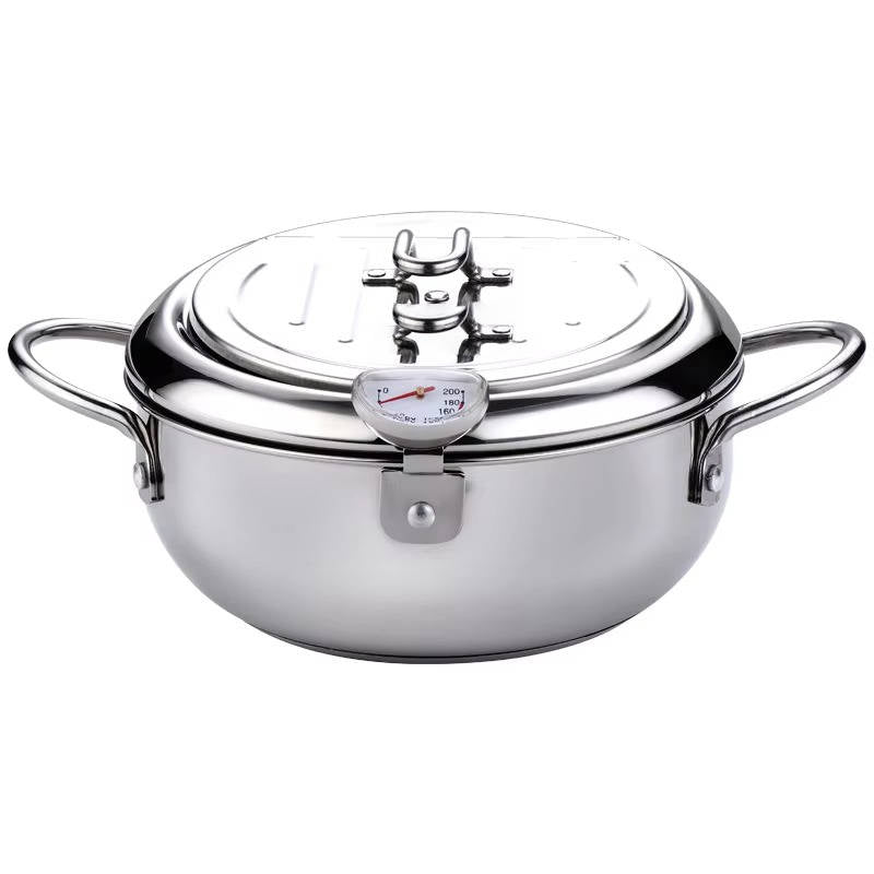 Japanese Deep Frying Pot – Crispy Results, Splatter-Free