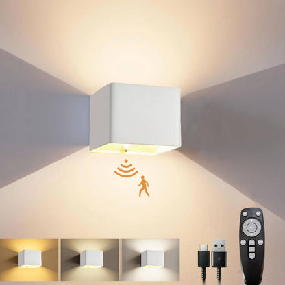 Motion Sensor Wall Light with Remote – Light On Demand, Hands-Free