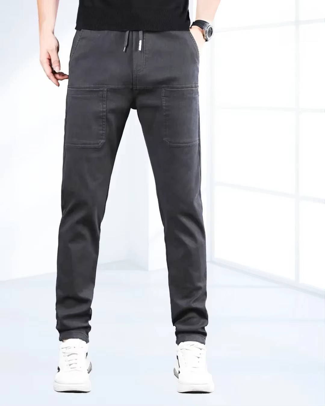 Men's Stretch Cargo Pants – All-Day Comfort, Practical Pockets