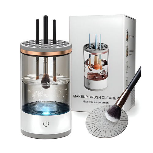 3-in-1 Electric Makeup Brush Cleaner – Hygienic Brushes in Seconds