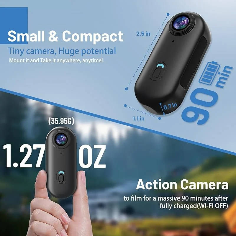 360° 4K Action Camera – Never Miss the Moment Again