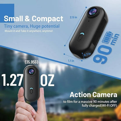 360° 4K Action Camera – Never Miss the Moment Again