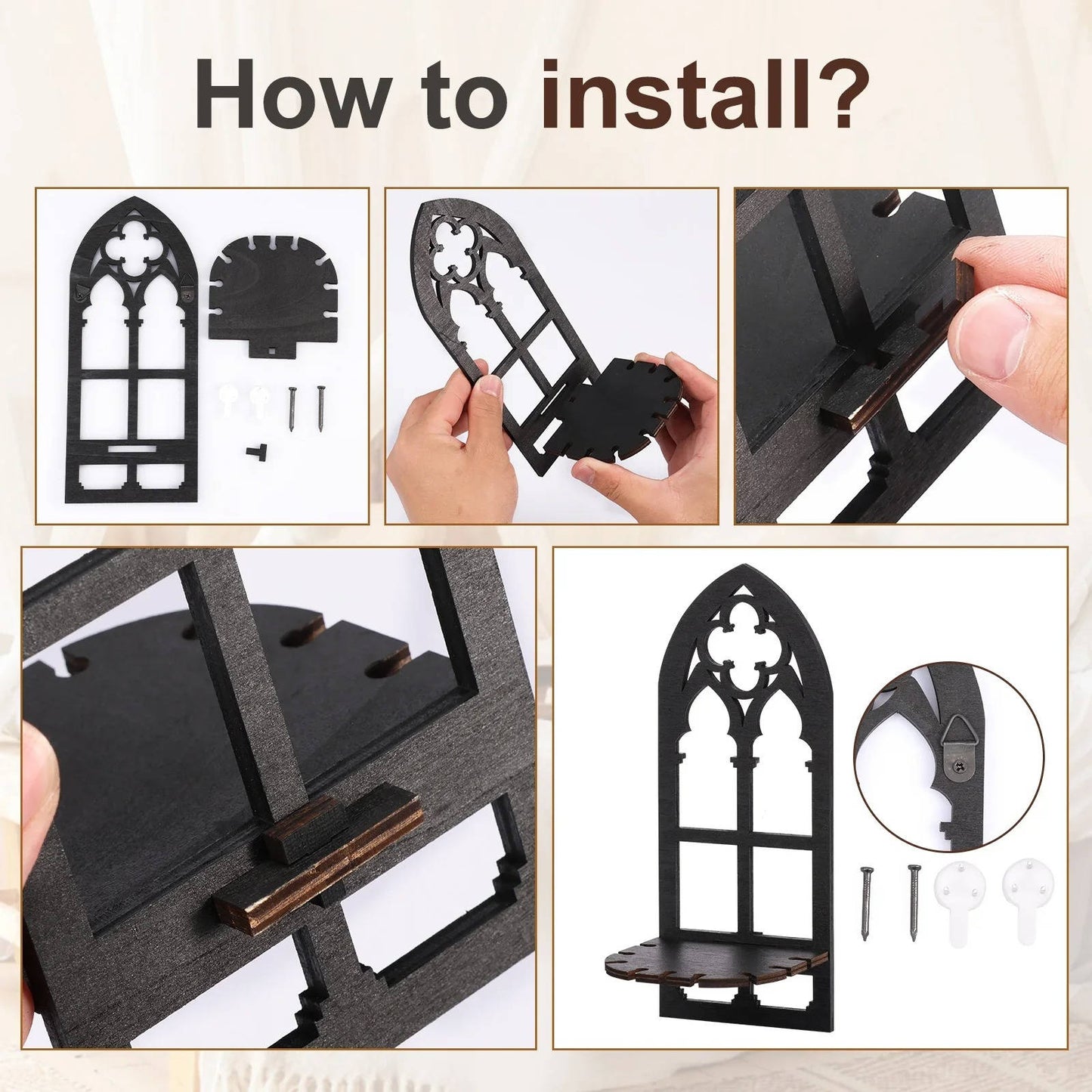 Gothic Wall Décor Set of 3 – Make Your Space Look Like You