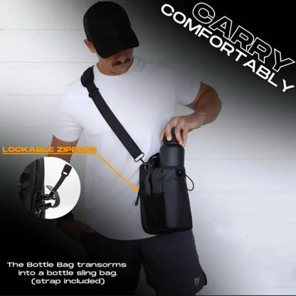 Magnetic Gym Bag – Your Bottle Off the Floor, Your Gear Within Reach