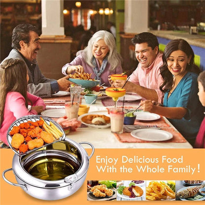 Japanese Deep Frying Pot – Crispy Results, Splatter-Free