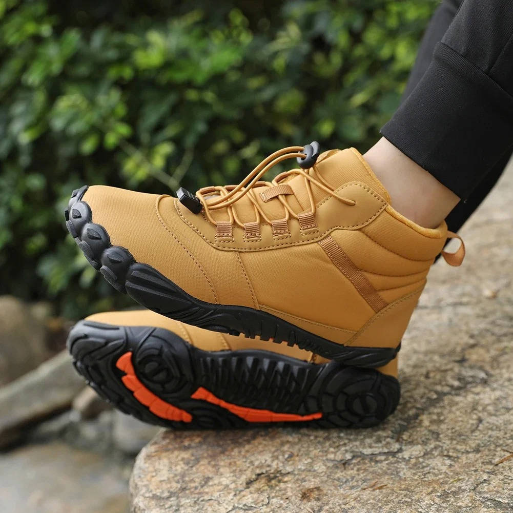Waterproof Fleece-Lined Barefoot Winter Shoes – Wide, Warm & Weather-Proof
