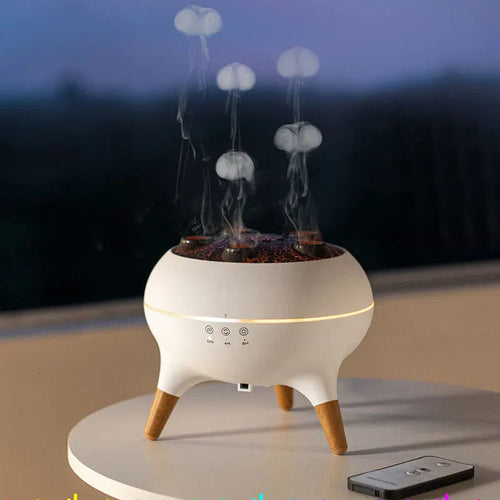 Jellyfish Flame Aroma Diffuser – Mesmerising Scent & Light in One