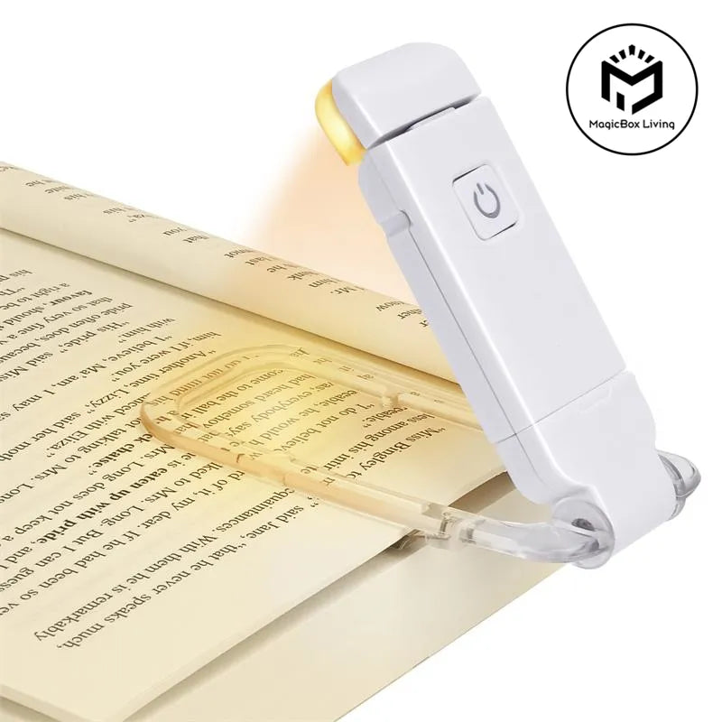 Clip-On LED Book Light – Read All Night, Sleep Easy