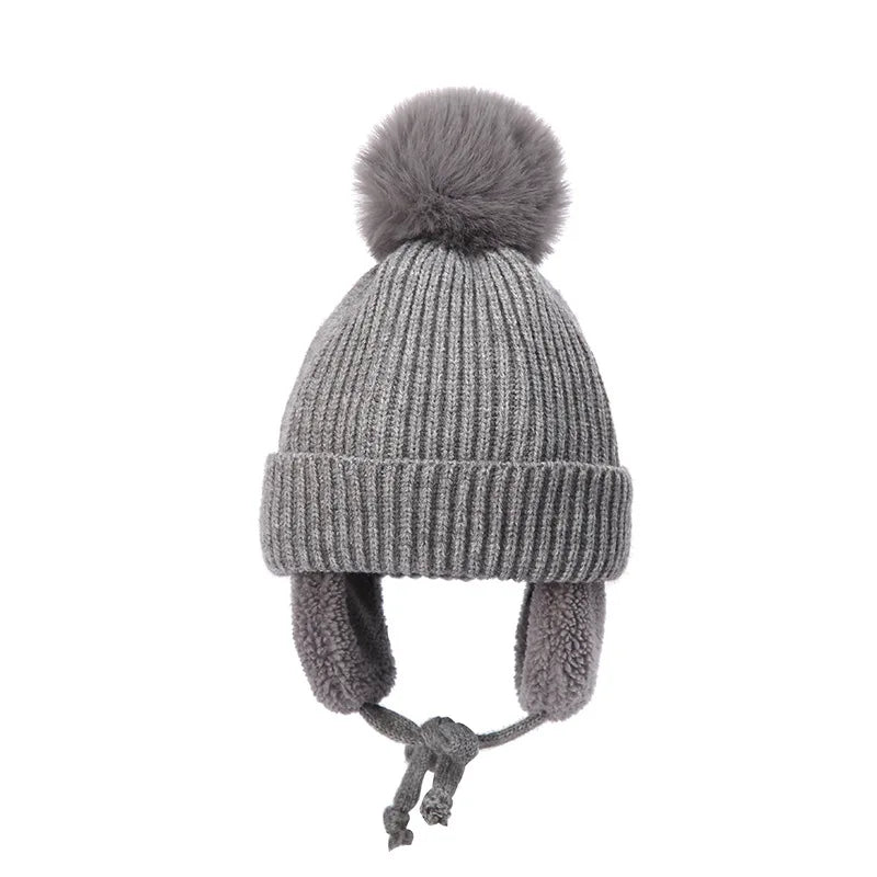 Kids Winter Beanie with Earflaps – Warm Ears, Happy Kids