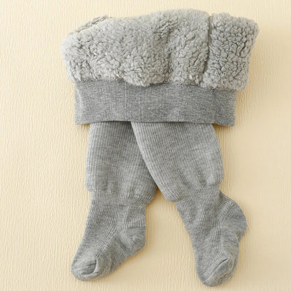 Kids Fleece-Lined Winter Leggings – Warm Legs for Cold Days