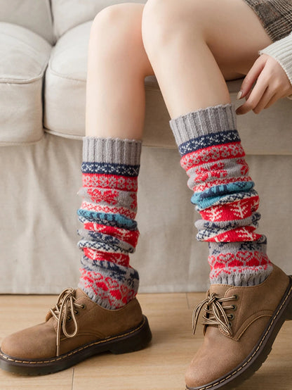 Cozy Knit Leg Warmer – Stylish Comfort for Cold Days