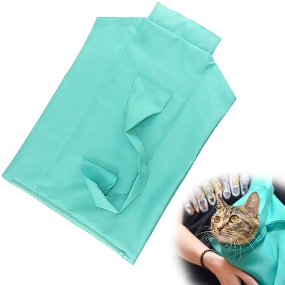 Scratch-Proof Cat Travel Carrier Pouch – Stress-Free Trips for You & Your Cat