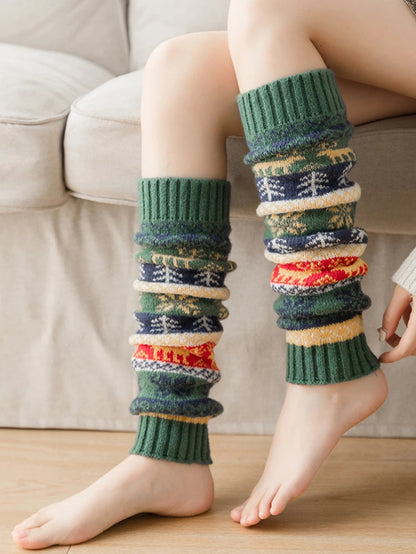 Cozy Knit Leg Warmer – Stylish Comfort for Cold Days
