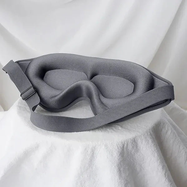 3D Memory Foam Sleep Mask – Total Darkness, Total Comfort