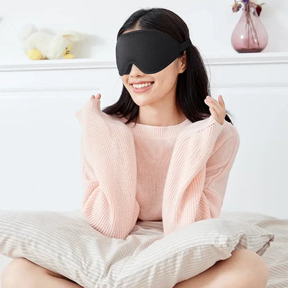 3D Memory Foam Sleep Mask – Total Darkness, Total Comfort
