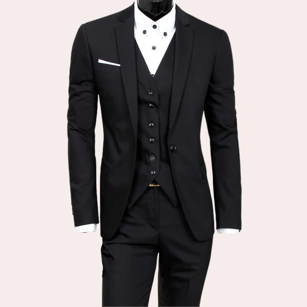 3-Piece Men's Suit – Sharp Style for Every Occasion