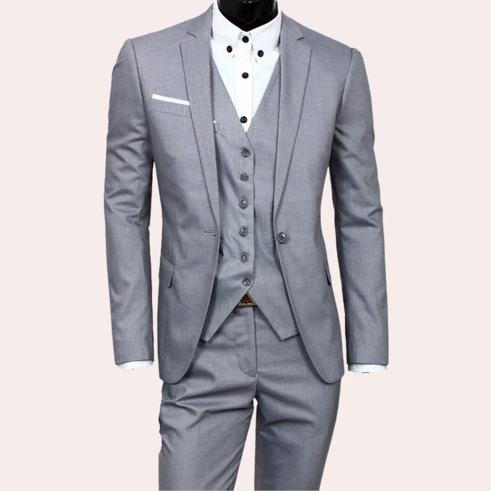 3-Piece Men's Suit – Sharp Style for Every Occasion