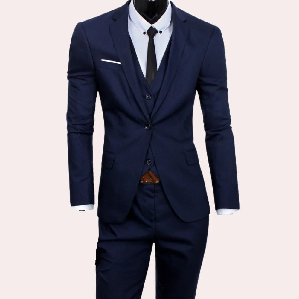 3-Piece Men's Suit – Sharp Style for Every Occasion