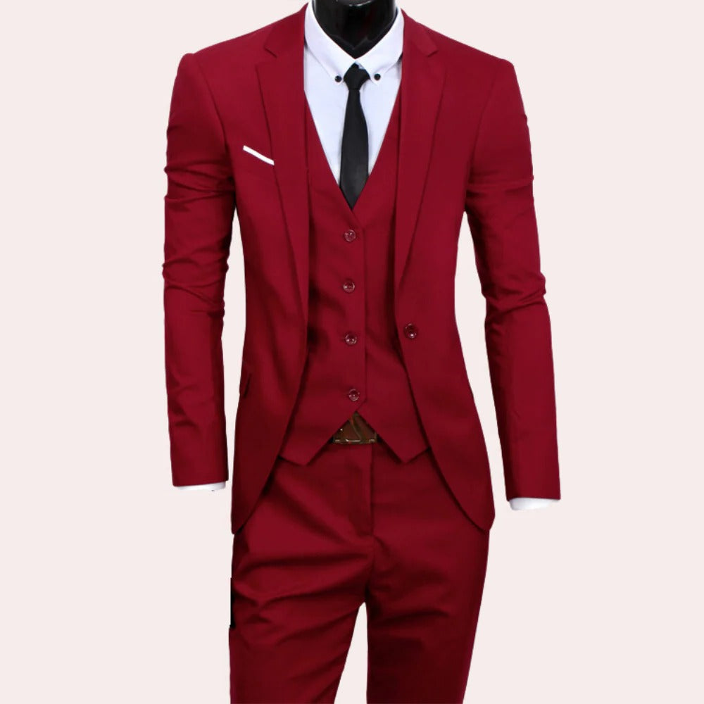 3-Piece Men's Suit – Sharp Style for Every Occasion