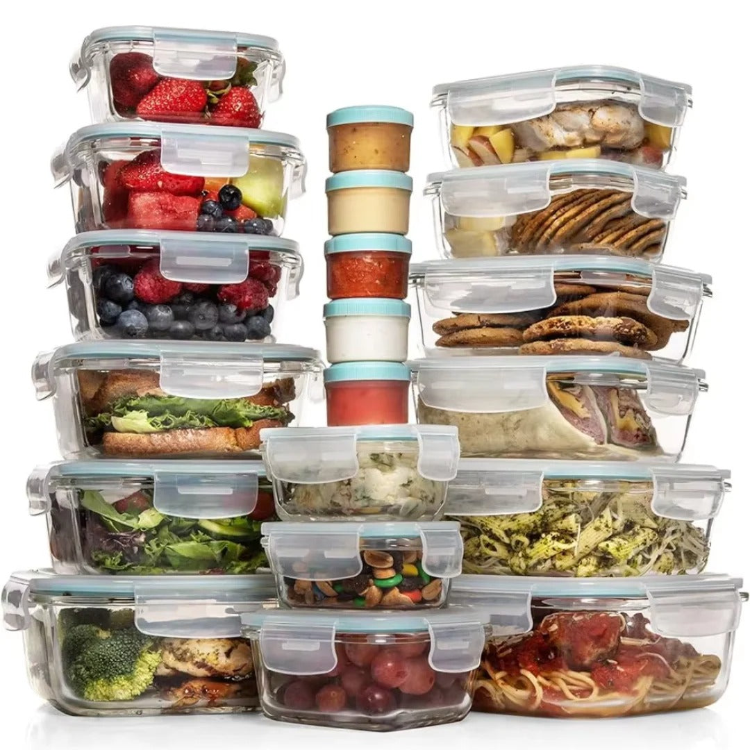 35-Piece Food Storage Container Set – Total Pantry Organization