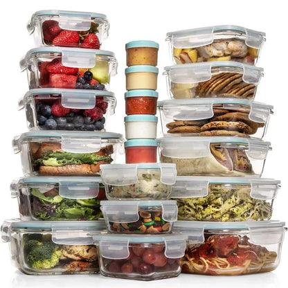 35-Piece Food Storage Container Set – Total Pantry Organization