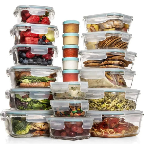 35-Piece Food Storage Container Set – Total Pantry Organization