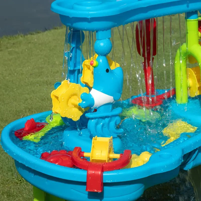 3-in-1 Outdoor Sand & Water Play Table – Hours of Backyard Fun