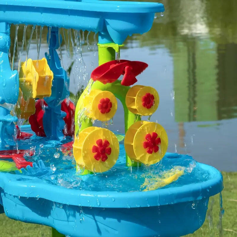 3-in-1 Outdoor Sand & Water Play Table – Hours of Backyard Fun