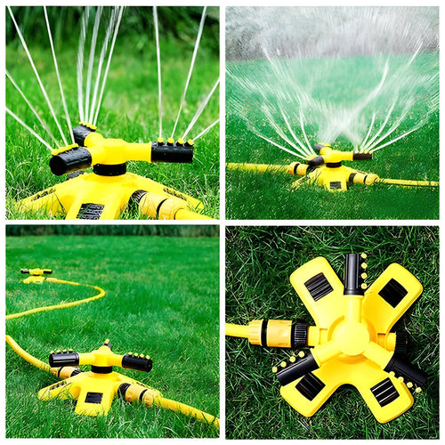 360° Rotating Lawn Sprinkler – Effortless, Even Lawn Watering