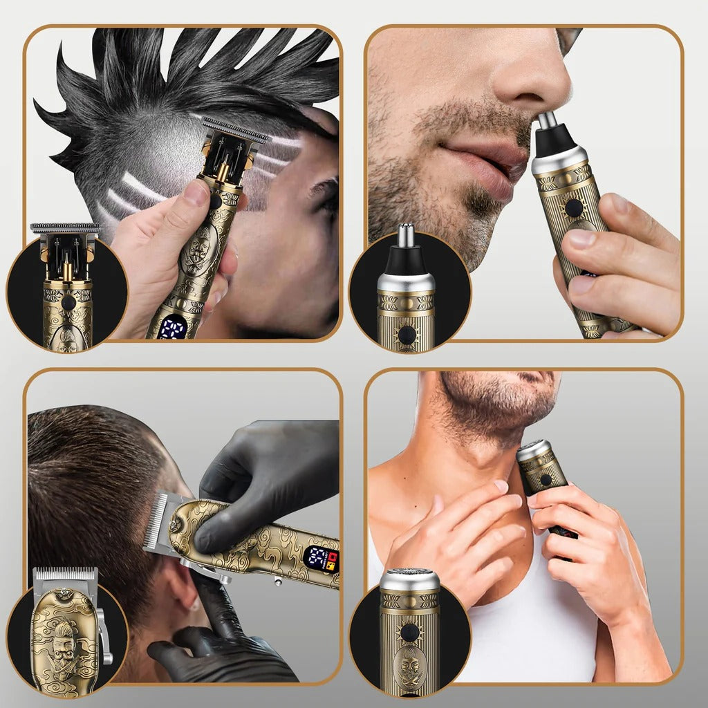 4-in-1 Precision Grooming Kit – Head-to-Toe Care, Professional Results