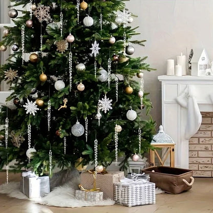 Icicle Ornament Set – Shimmering Winter Sparkle