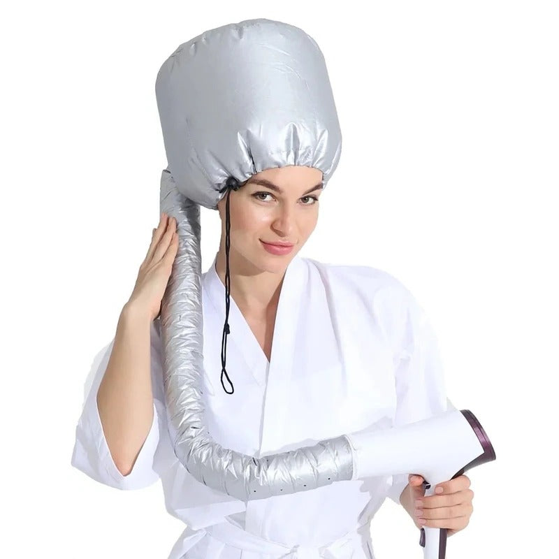 Portable Hair Bonnet Dryer Cap – Salon Blowout at Home
