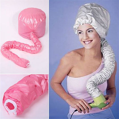Portable Hair Bonnet Dryer Cap – Salon Blowout at Home