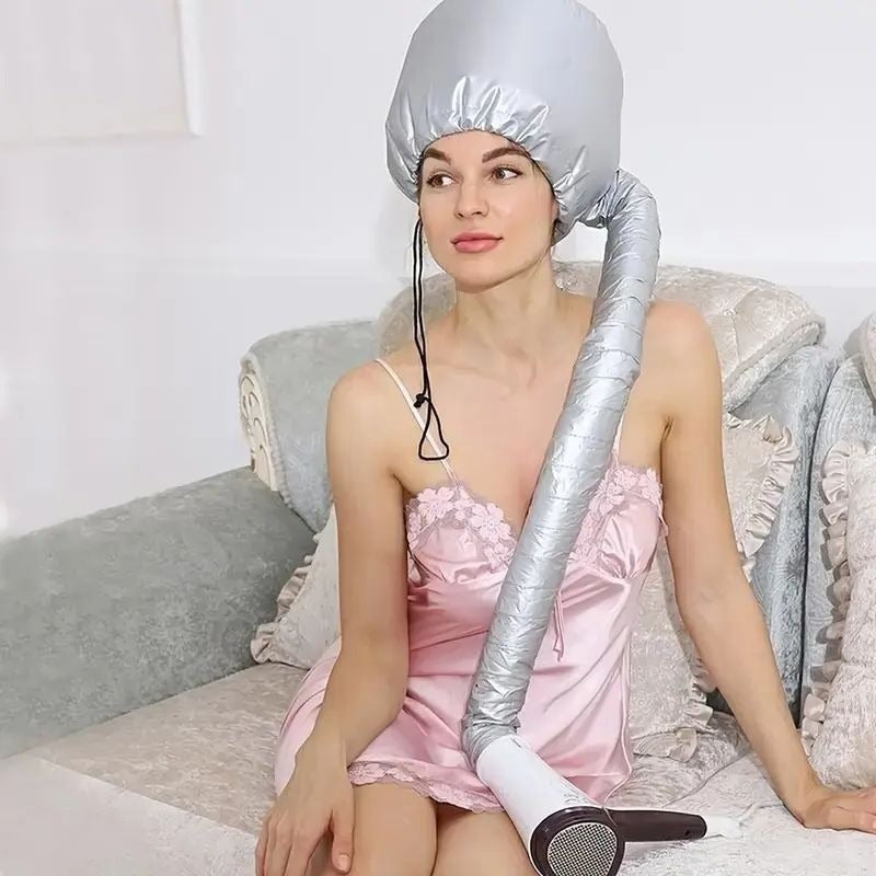 Portable Hair Bonnet Dryer Cap – Salon Blowout at Home