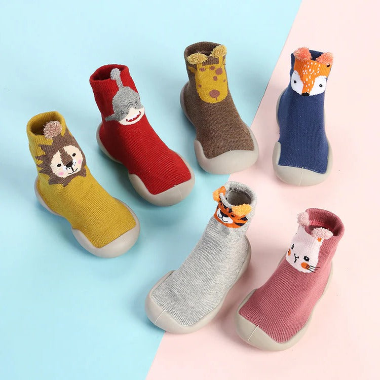 Children's Soft Sole Shoe Socks – Cozy First Steps