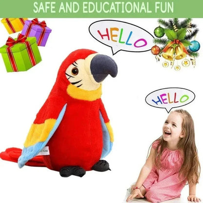 Talking & Singing Parrot Plush Toy – The Toy That Talks Back