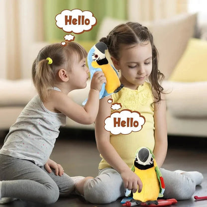 Talking & Singing Parrot Plush Toy – The Toy That Talks Back