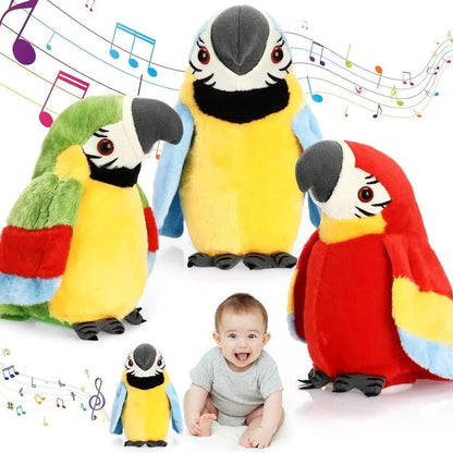Talking & Singing Parrot Plush Toy – The Toy That Talks Back