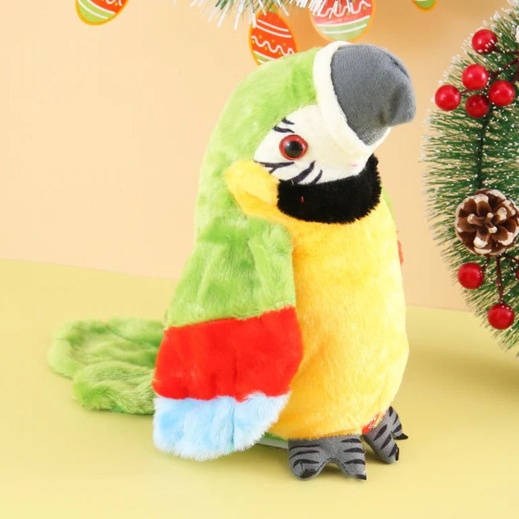 Talking & Singing Parrot Plush Toy – The Toy That Talks Back